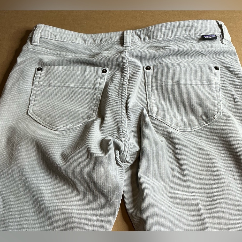 Y2K Patagonia Organic Cotton Pants - Light Grey - [29 #Corduroy - Picture 3 of 8